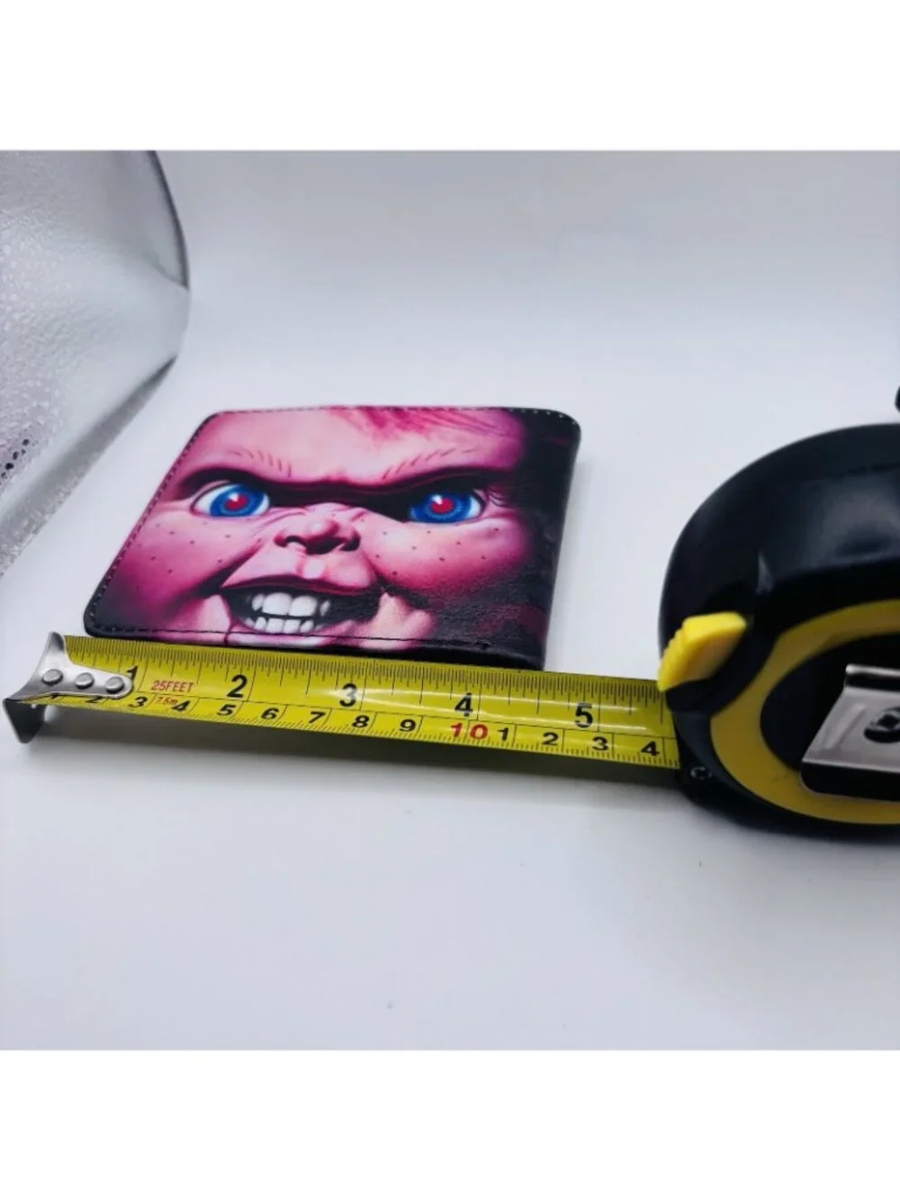 Child's Play Chucky Logo 12cm Leather Wallet.